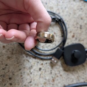 Oura Ring Gen 3, Size 8, Rose Gold